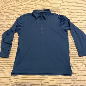 Nike Long Sleeve DriFit Golf Polo